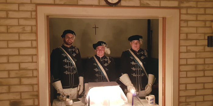 Auch während unserer studentischen Kneipen steht der christliche Glaube im Vordergrund