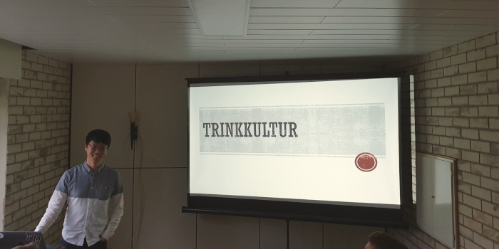 Vortrag zur koreanischen Trinkkultur